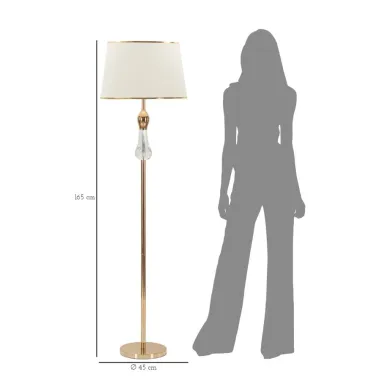 LAMPA STOJĄCA BRATYSLAVA 45X165 cm